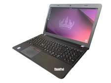 Linux Ubuntu Laptop mit Laufwerk, Lenovo ThinkPad E560, i5, 256GB SSD (Garantie)