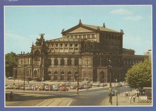 Dresden opernhaus semperoper - dresden,