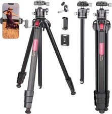 Vielknov Carbon Fiber Tripod (AT35F+TH34-ZJ)  Reise Stativ für Kamera