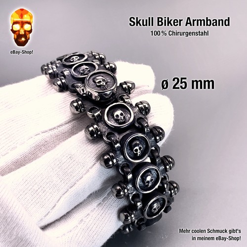 Skull armband motorrad - mm,