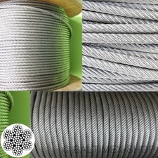 Edelstahl Drahtseil A4 7X19