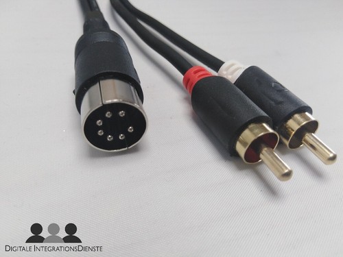 Kabel cinch auf 7pol - auf,