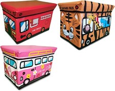 Spielzeugkiste mit Deckel