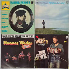 4x Hannes Wader -  Vinyl LP