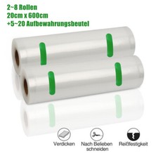 2~8x Vakuumrollen 20 x 600 cm