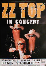 ZZ TOP  Konzertplakat von 1996