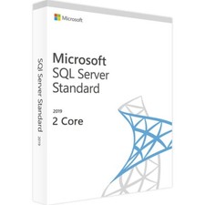 SQL Server 2019 Standard 2 Core | Lifetime Lizenz | Unlimited User / Device CALs