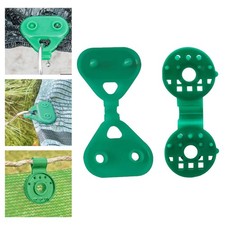 20 Stück Schirmtuchclips Verschlussnetz Halteklammer