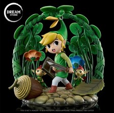 Zelda Link Minish Diorama