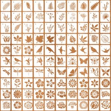 100 Stück Schablonen Set