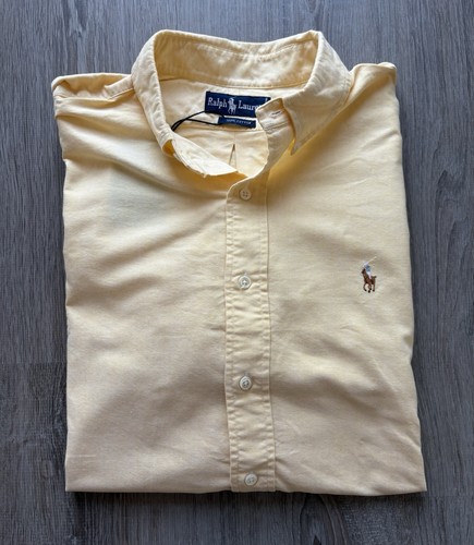 Ralph lauren oxford hemd - oxford, gelb