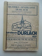 Adreßbuch der Stadt Durlach