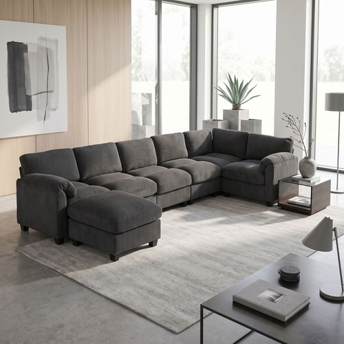Ecksofa form 292x224cm sofa - u-form,