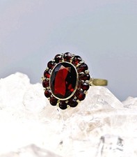 Granat Ring - gr. 57 ❤️
