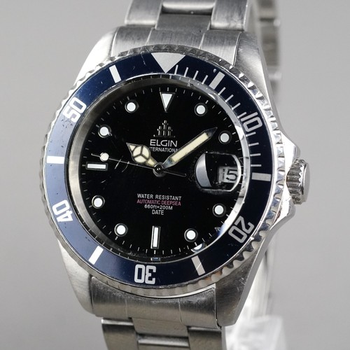 Elgin automatic diver - elgin, vintage