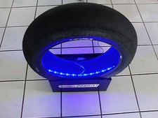 Moto GP /Superbike Slick/Rennreifen mit LED Beleuchtung, Rennsport Fanartikel