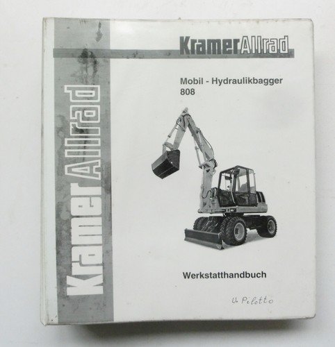 Kramer mobilbagger 808 - kramer,