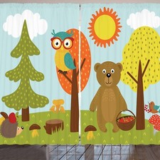 Kindergarten Rustikale Gardine