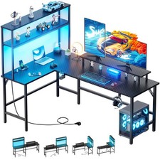 150 cm Gaming Tisch L Form mit