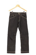 BRAGG Herren Jeans Straight Leg W31/M Schwarz Casual Baumwolle