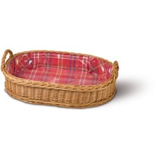 Tablett, braun, T 51cm x B