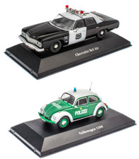 Sammlung 2 Polizei Modellautos
