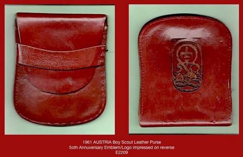 Leather coin purse austria - leather,