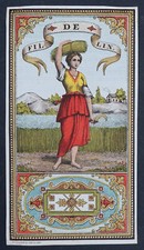 Altes Etikett 1870 FIL DE LIN