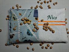 Kirschkernkissen Wärmekissen Körnerkissen Advent Nikolaus Geschenk Rheuma Autos