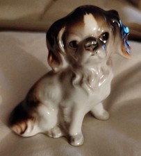Porzellanhund, Pekinese, Marke Nicht Bekannt, Gut Erhalten