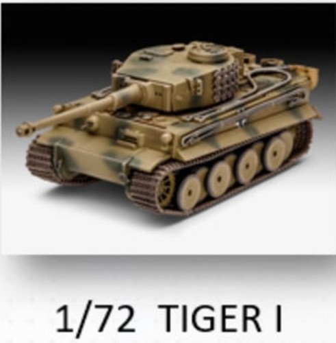 Revell panzer tiger - tiger, wwii