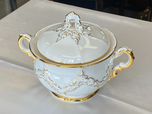 Meissen porzellan zuckerdose - meissen,