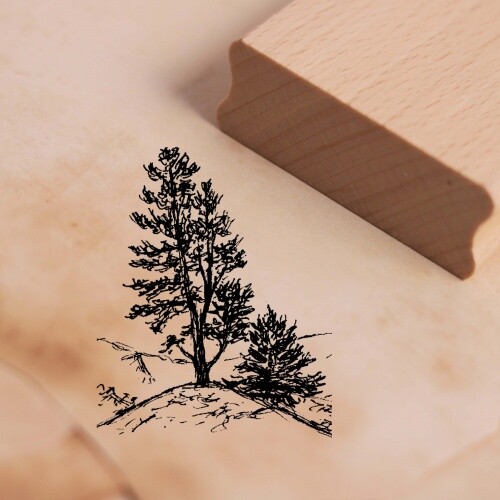 Motivstempel zirbelkiefer - motivstempel,