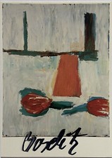 Georg Baselitz signiert Kunst