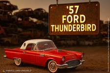 1:18 Precision 100 - 1957 Ford Thunderbird Red - Ersatzteile - Spare Parts