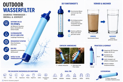 Outdoor wasserfilter - outdoor,