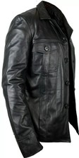 Herren Lederjacke Ledersakko