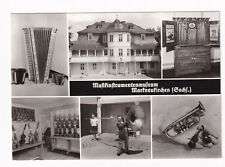 uralte AK Musikinstrumentenmuseum Neukirchen Hausorgel Tuba 1986 //18
