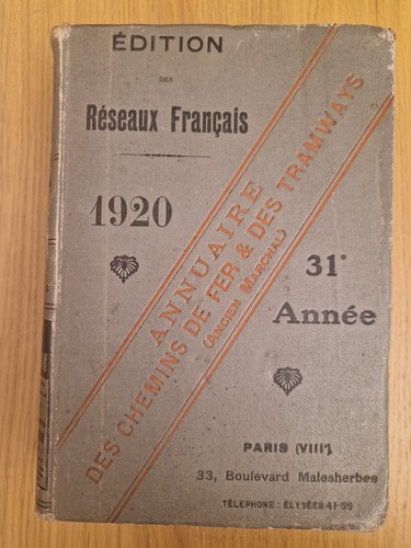Marchal 1920 verzeichnis - 1920,