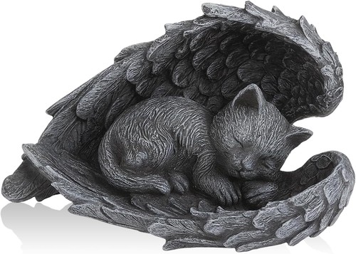 Katzen gedenkstein 5x8cm - gedenkstein, 11,5x8cm