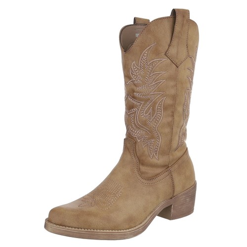 Used look damen cowboyboots - used,