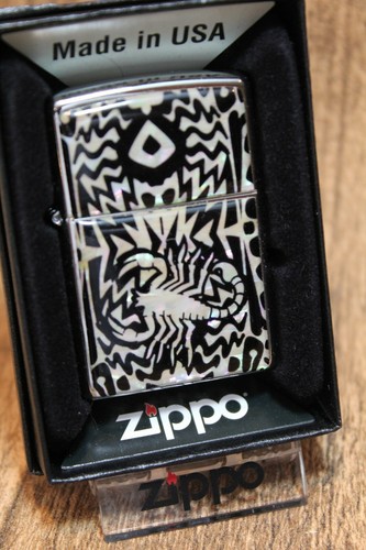 Zippo skorpion perlmutt - -,
