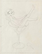 Mel Ramos Study for Still