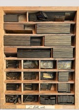 Messinglinien letterpress 1pt