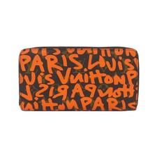 Authentische LOUIS VUITTON Monogram Graffiti (Stephen Sprouse) Geldbörse mit ...