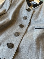 Angesagter  grauer Woll-Janker