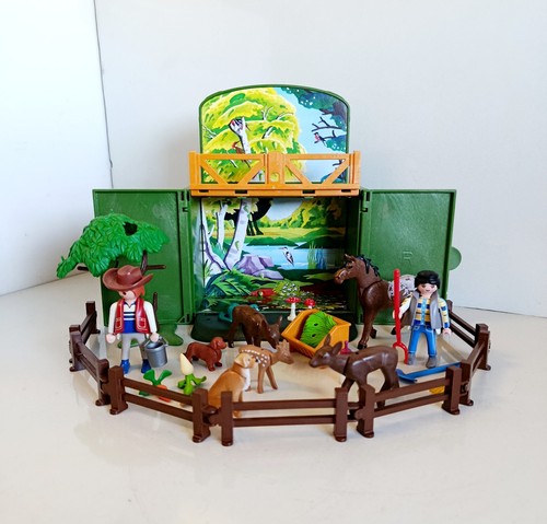 Playmobil wald tiere pflege - wald,