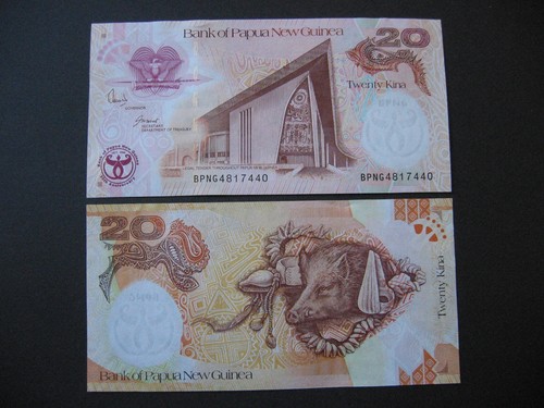 Papua new guinea kina - new, 2008