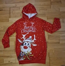 Weihnachtspullover Kleid Weihnachten Christmas Größe M