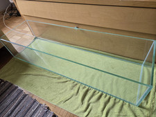 Aquarium aus Weißglas 100 Liter (Made in Germany) 120×25×35 Neuwertig!